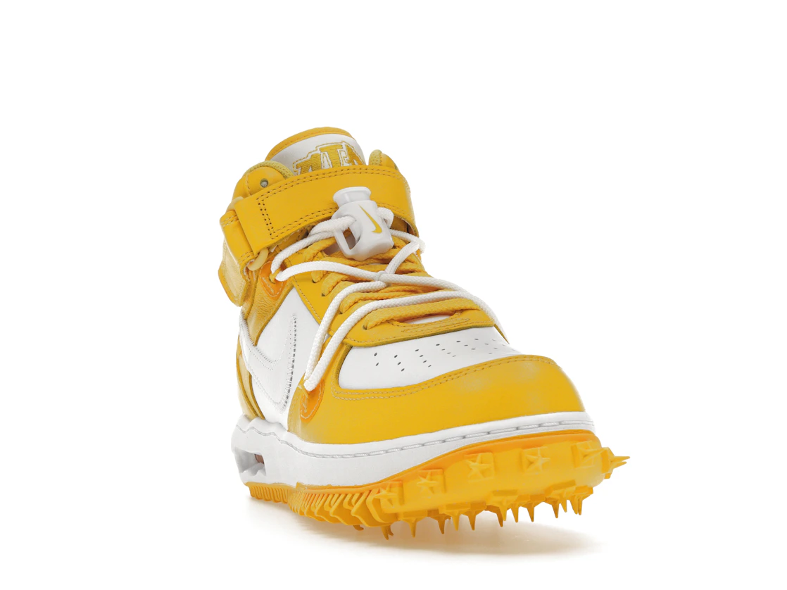 Vue 8 de Nike Air Force 1 Mid SP Off-White Varsity Maize