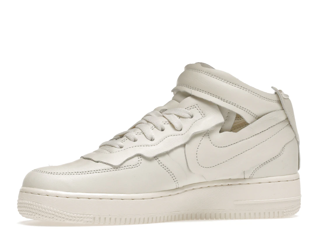 Vue 17 de Nike Air Force 1 Mid Comme des Garcons White