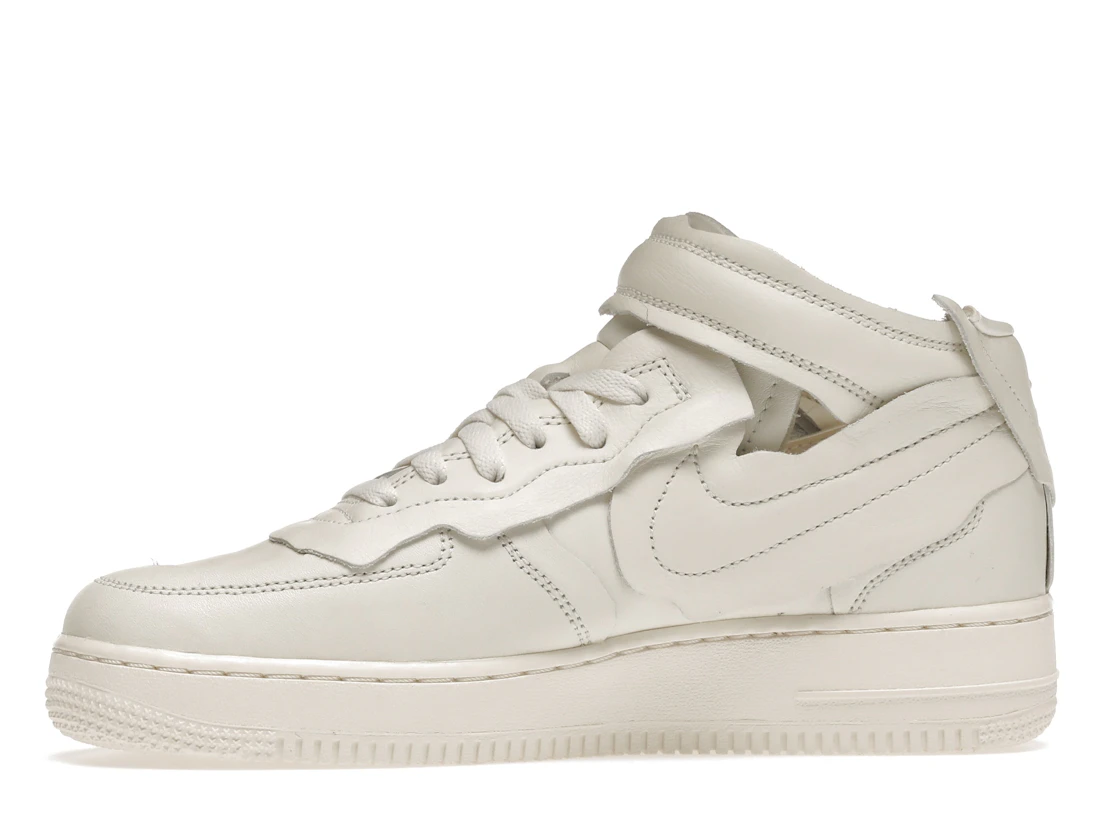 Vue 18 de Nike Air Force 1 Mid Comme des Garcons White