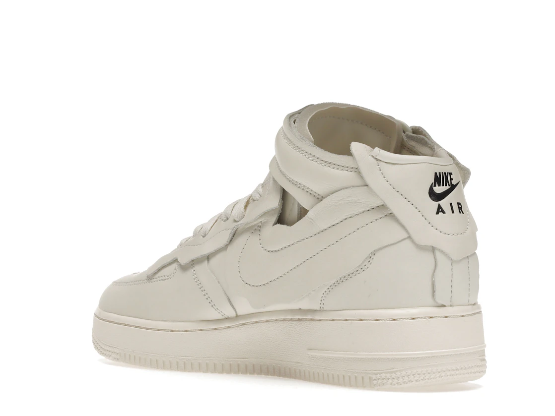 Vue 24 de Nike Air Force 1 Mid Comme des Garcons White