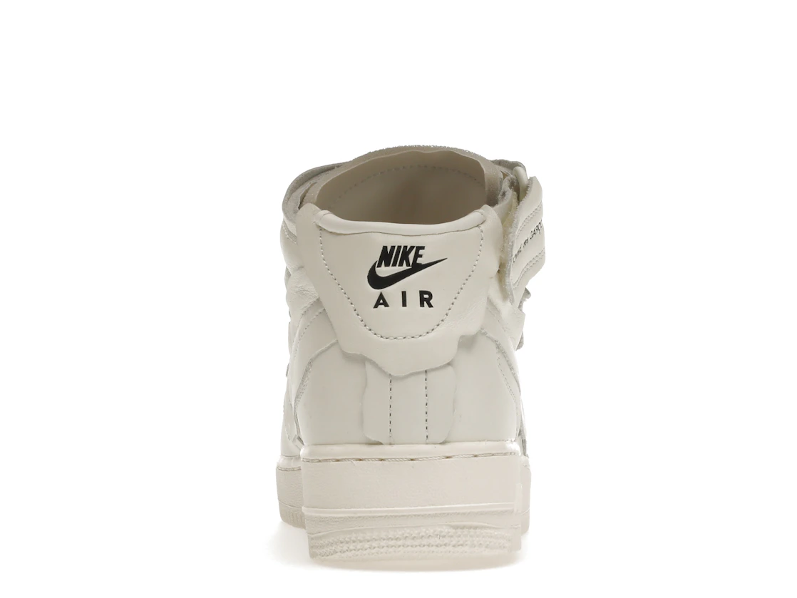 Vue 28 de Nike Air Force 1 Mid Comme des Garcons White