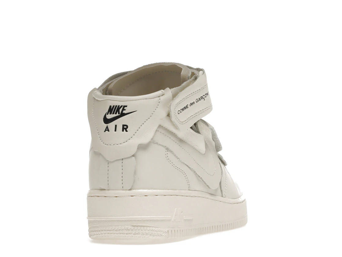 Vue 30 de Nike Air Force 1 Mid Comme des Garcons White