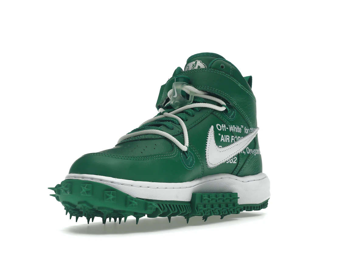 Vue 14 de Nike Air Force 1 Mid Off-White Pine Green