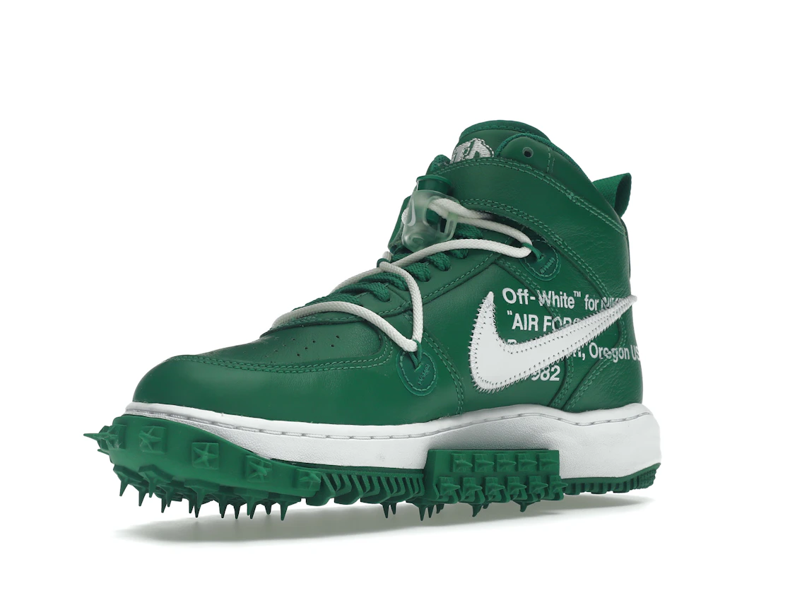 Vue 15 de Nike Air Force 1 Mid Off-White Pine Green