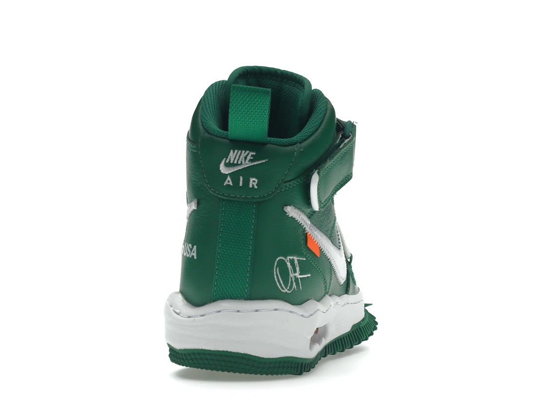 Vue 29 de Nike Air Force 1 Mid Off-White Pine Green