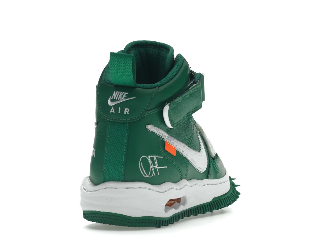 Vue 30 de Nike Air Force 1 Mid Off-White Pine Green