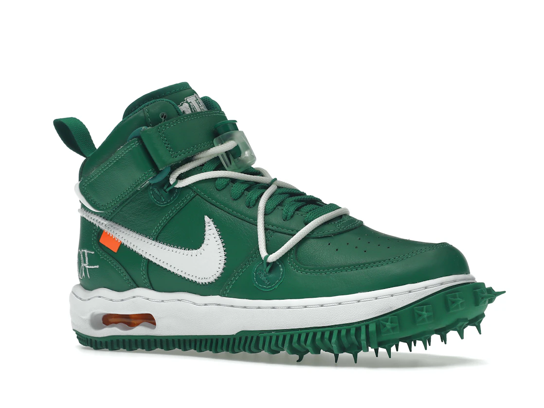 Vue 4 de Nike Air Force 1 Mid Off-White Pine Green