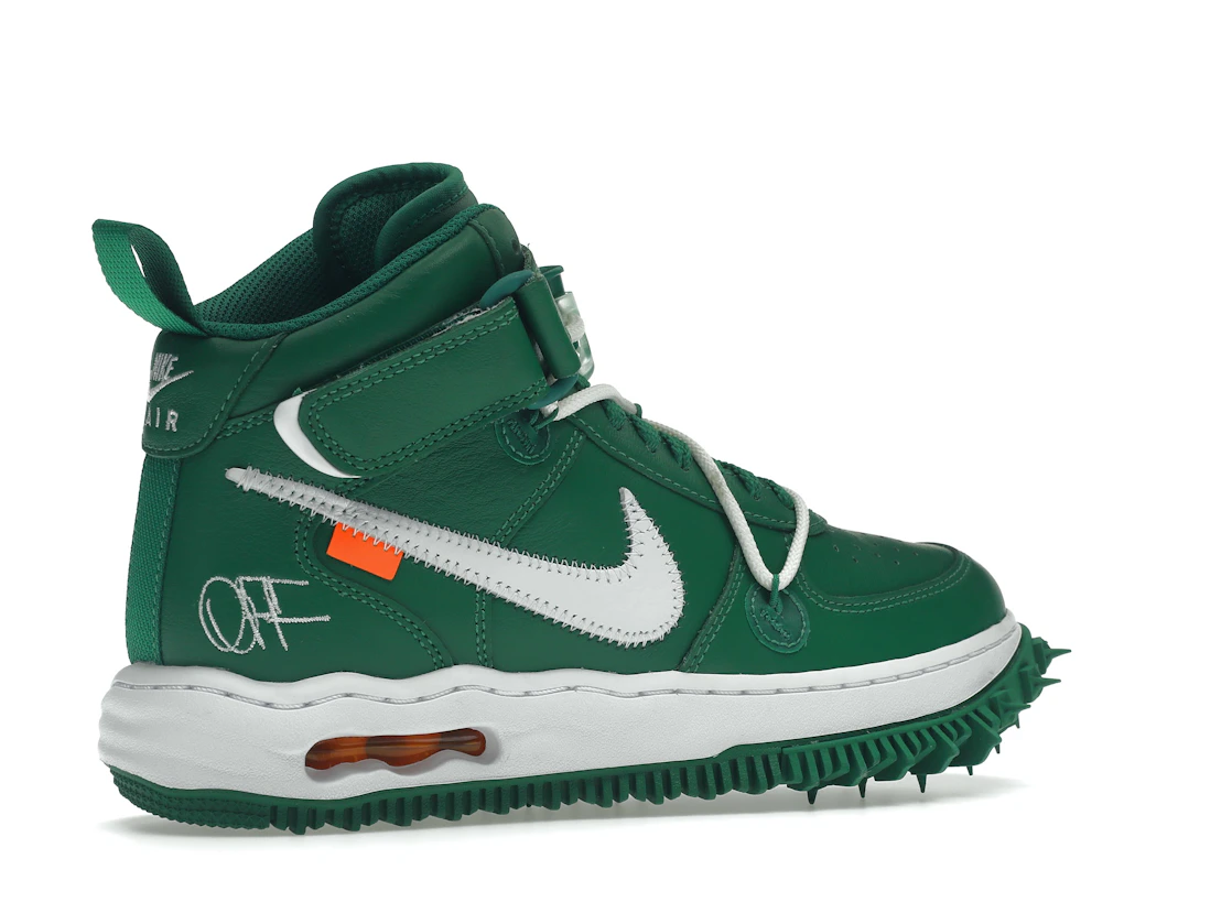Vue 34 de Nike Air Force 1 Mid Off-White Pine Green