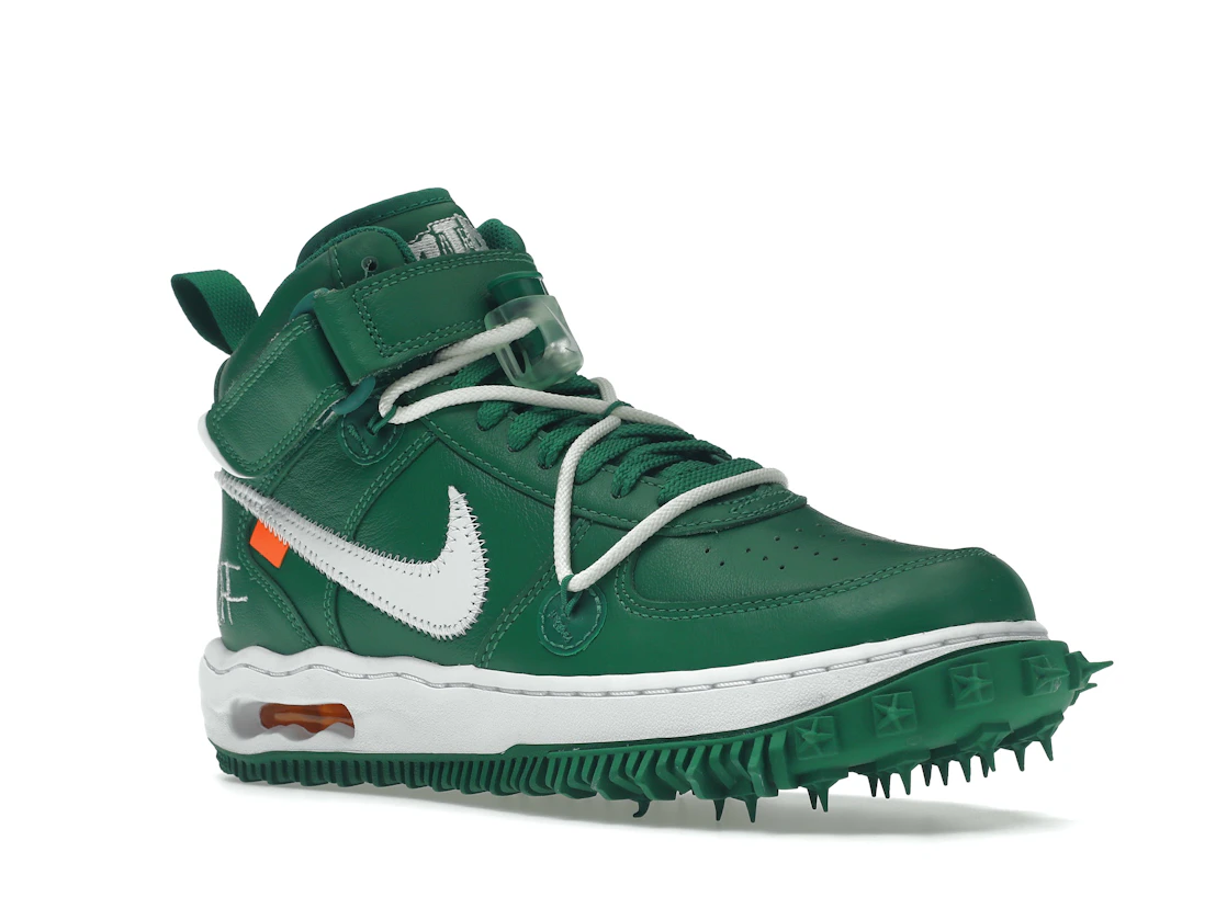 Vue 5 de Nike Air Force 1 Mid Off-White Pine Green
