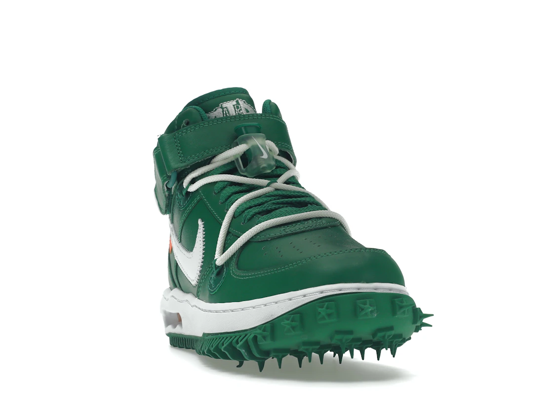 Vue 8 de Nike Air Force 1 Mid Off-White Pine Green