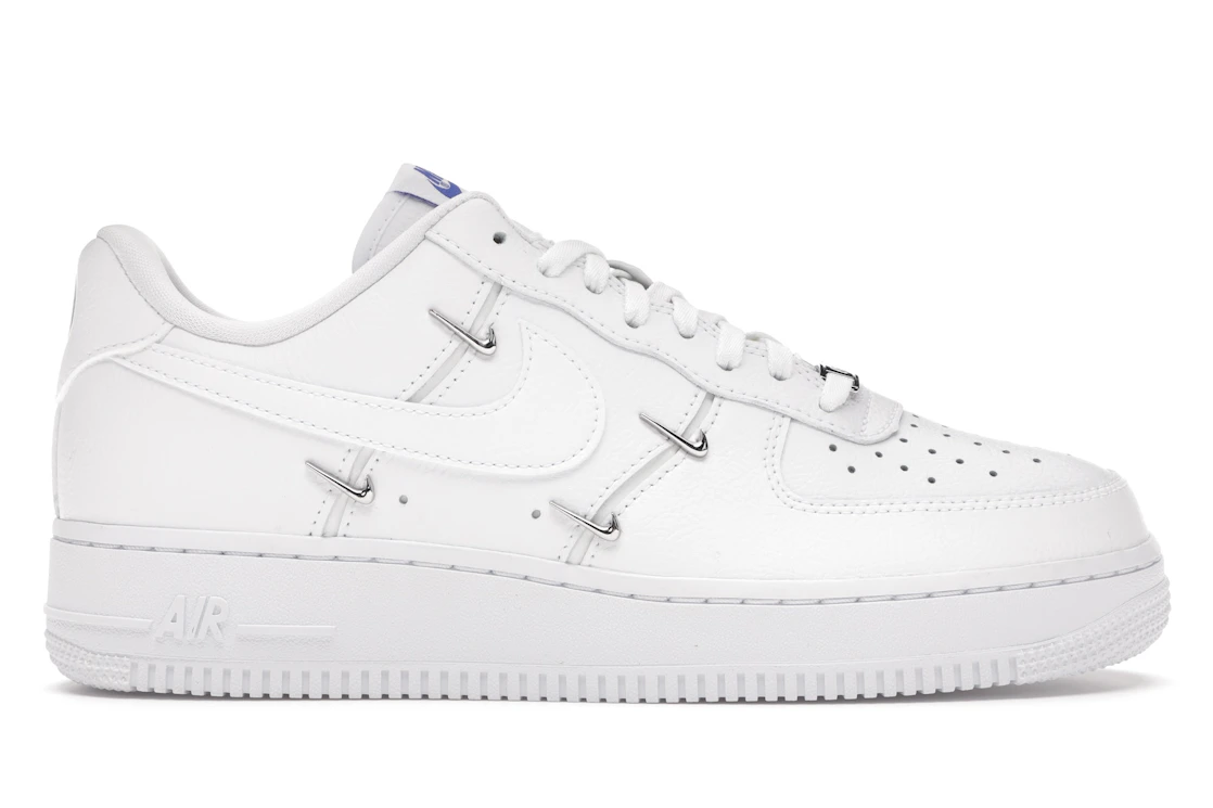Vue 1 de Nike Air Force 1 LX White 