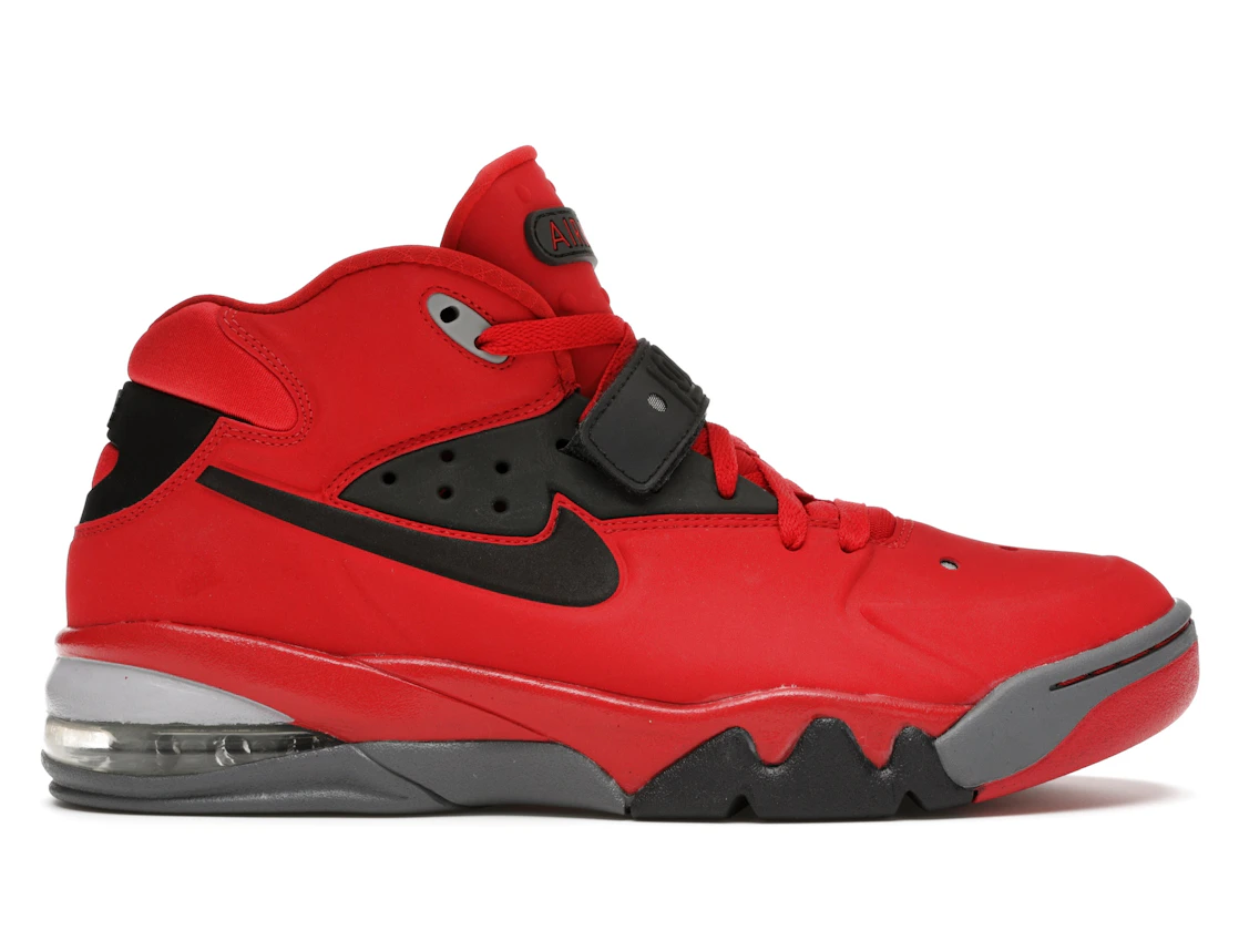 Vue 1 de Nike Air Force Max 2013 University Red Black