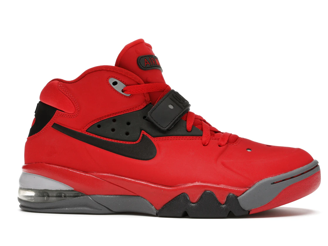 Vue 2 de Nike Air Force Max 2013 University Red Black