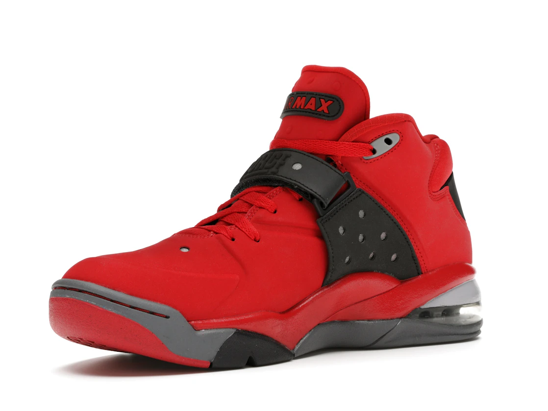 Vue 15 de Nike Air Force Max 2013 University Red Black