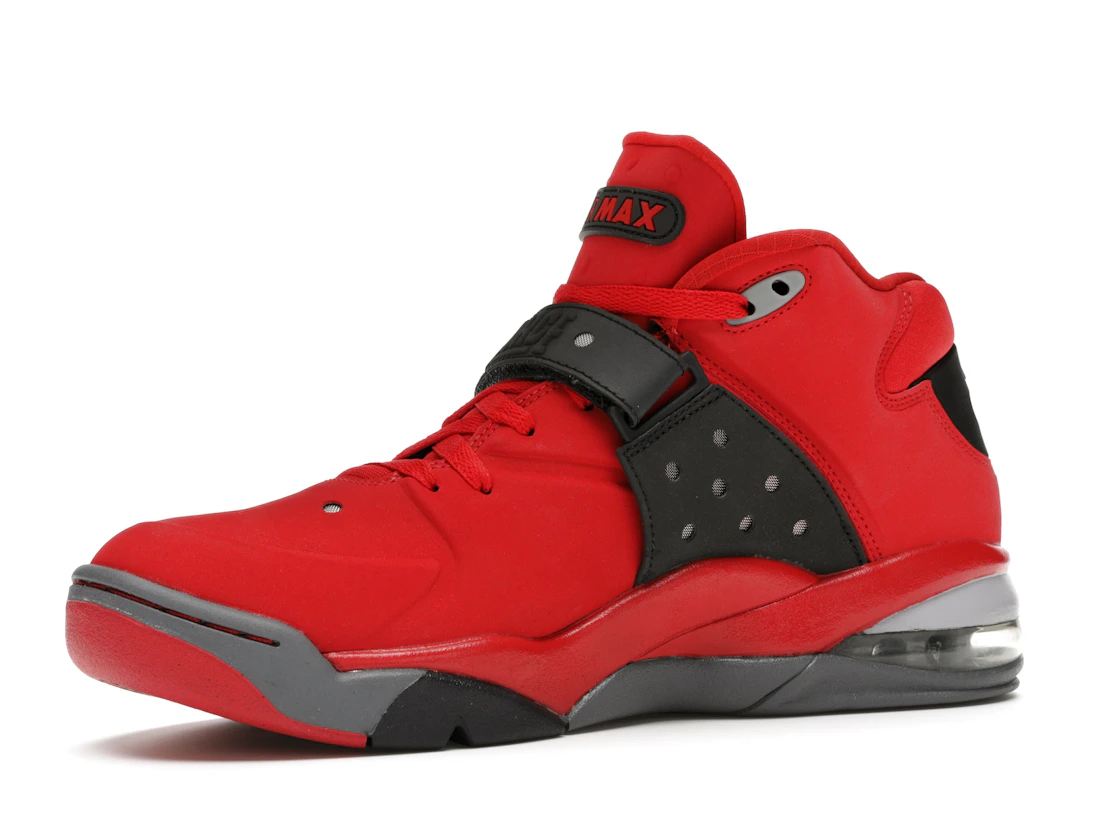Vue 16 de Nike Air Force Max 2013 University Red Black
