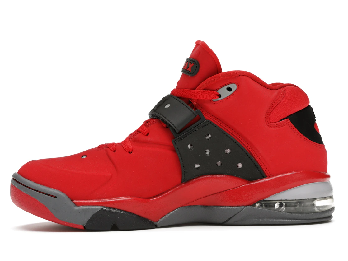 Vue 18 de Nike Air Force Max 2013 University Red Black