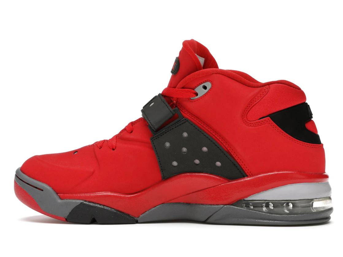 Vue 20 de Nike Air Force Max 2013 University Red Black