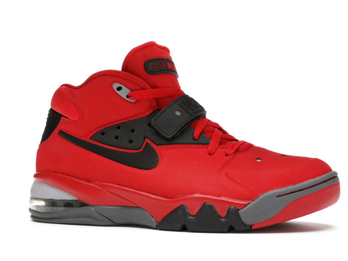 Vue 3 de Nike Air Force Max 2013 University Red Black