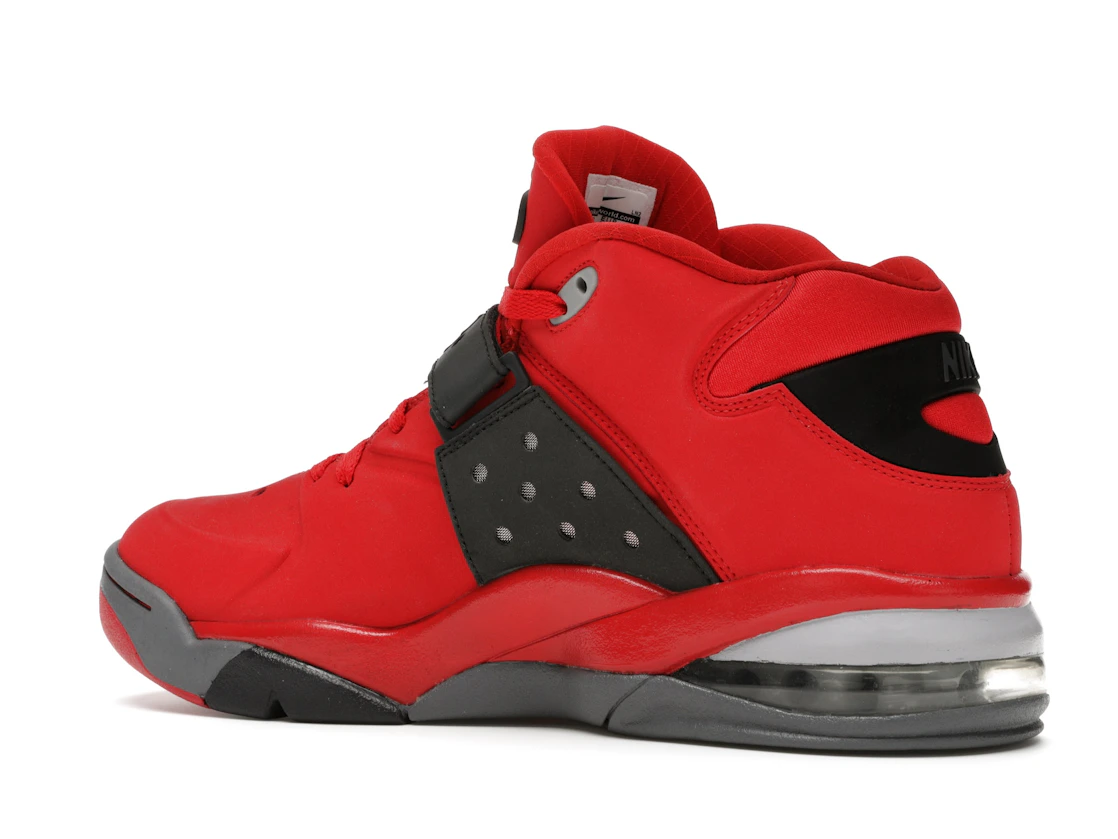 Vue 22 de Nike Air Force Max 2013 University Red Black