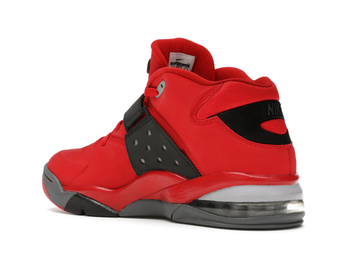 Vue 23 de Nike Air Force Max 2013 University Red Black