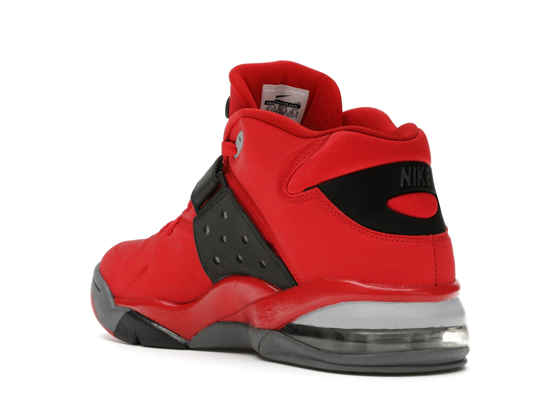 Vue 24 de Nike Air Force Max 2013 University Red Black