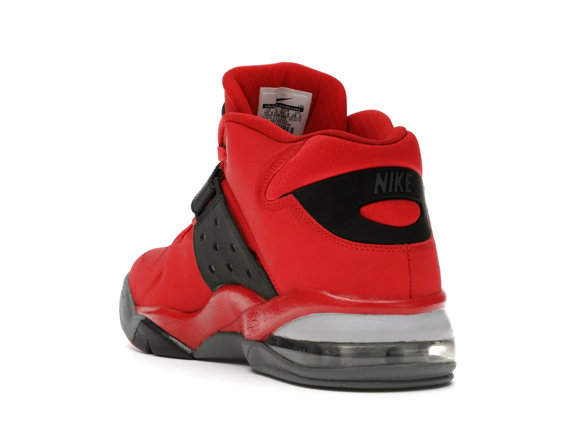 Vue 25 de Nike Air Force Max 2013 University Red Black