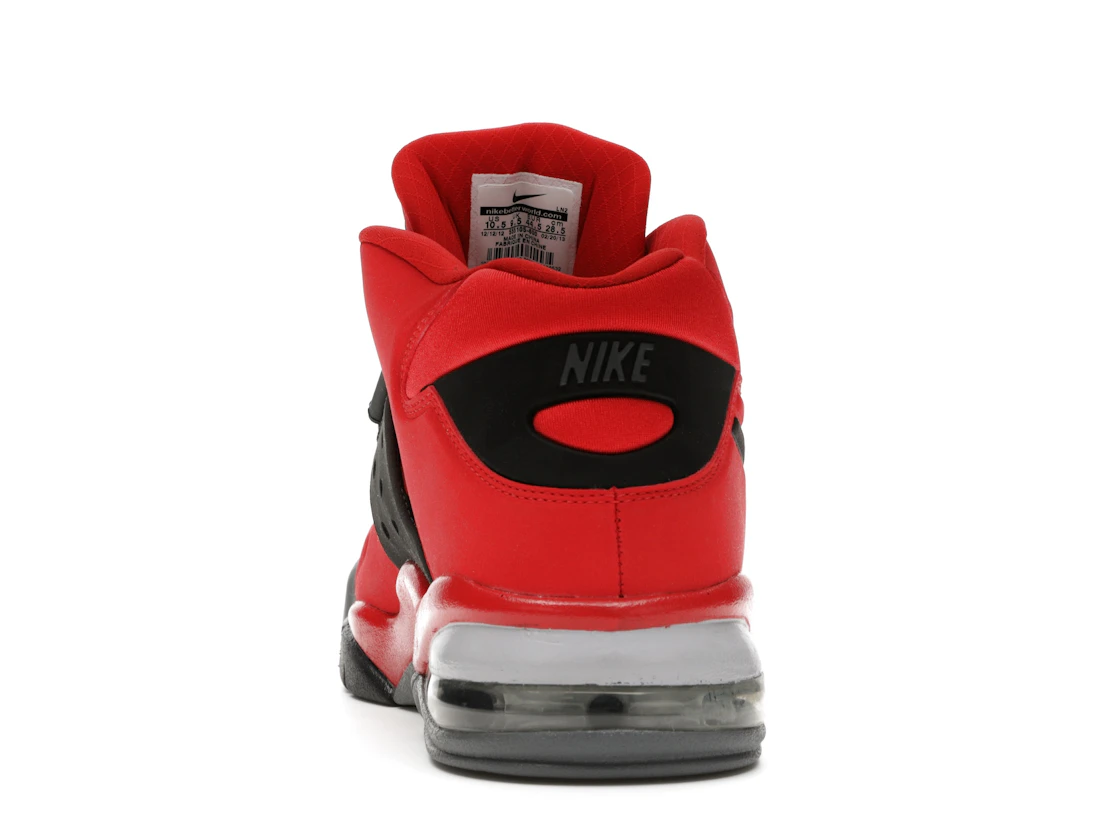 Vue 27 de Nike Air Force Max 2013 University Red Black
