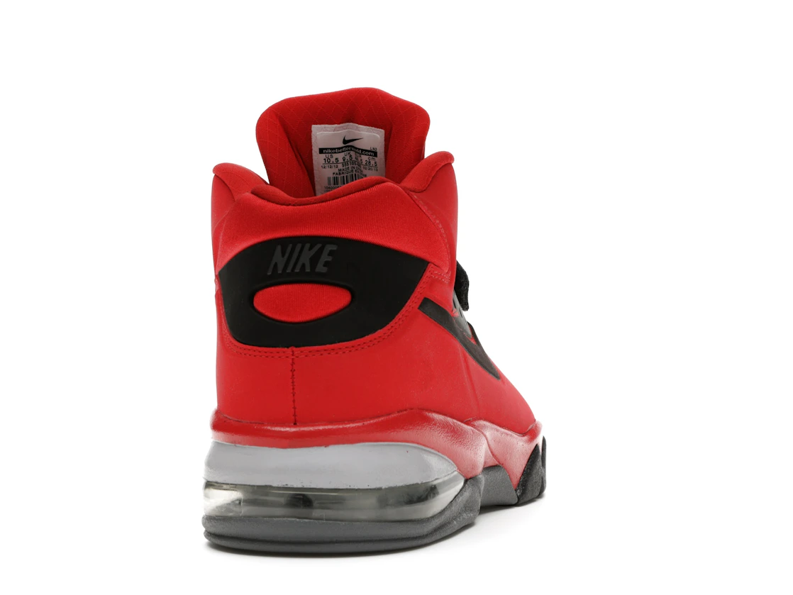 Vue 29 de Nike Air Force Max 2013 University Red Black