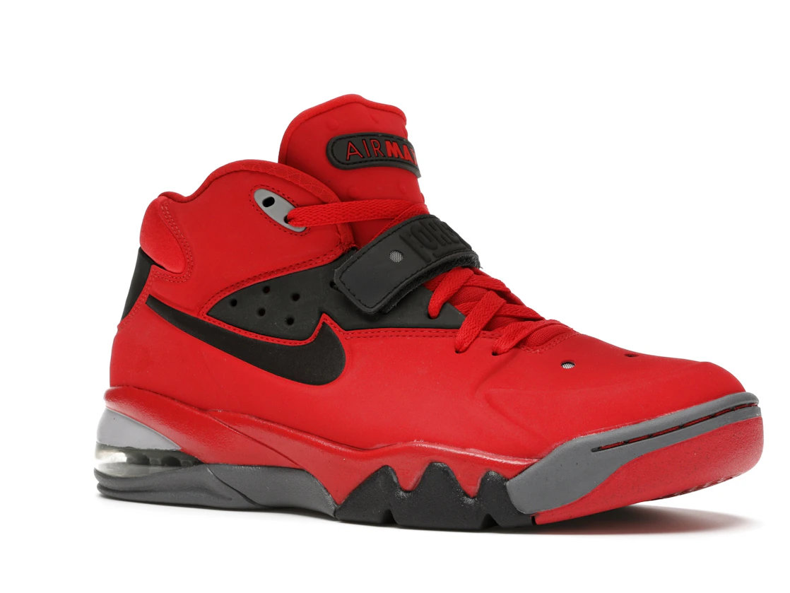 Vue 4 de Nike Air Force Max 2013 University Red Black