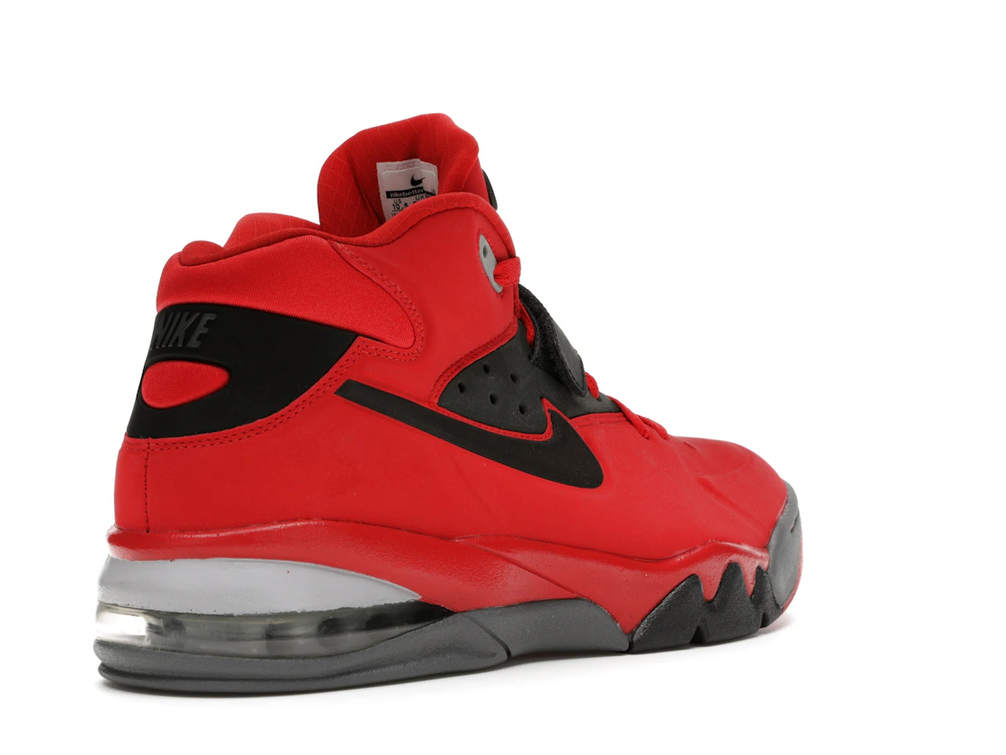 Vue 32 de Nike Air Force Max 2013 University Red Black