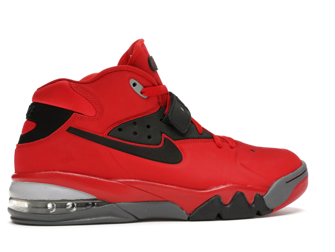 Vue 35 de Nike Air Force Max 2013 University Red Black