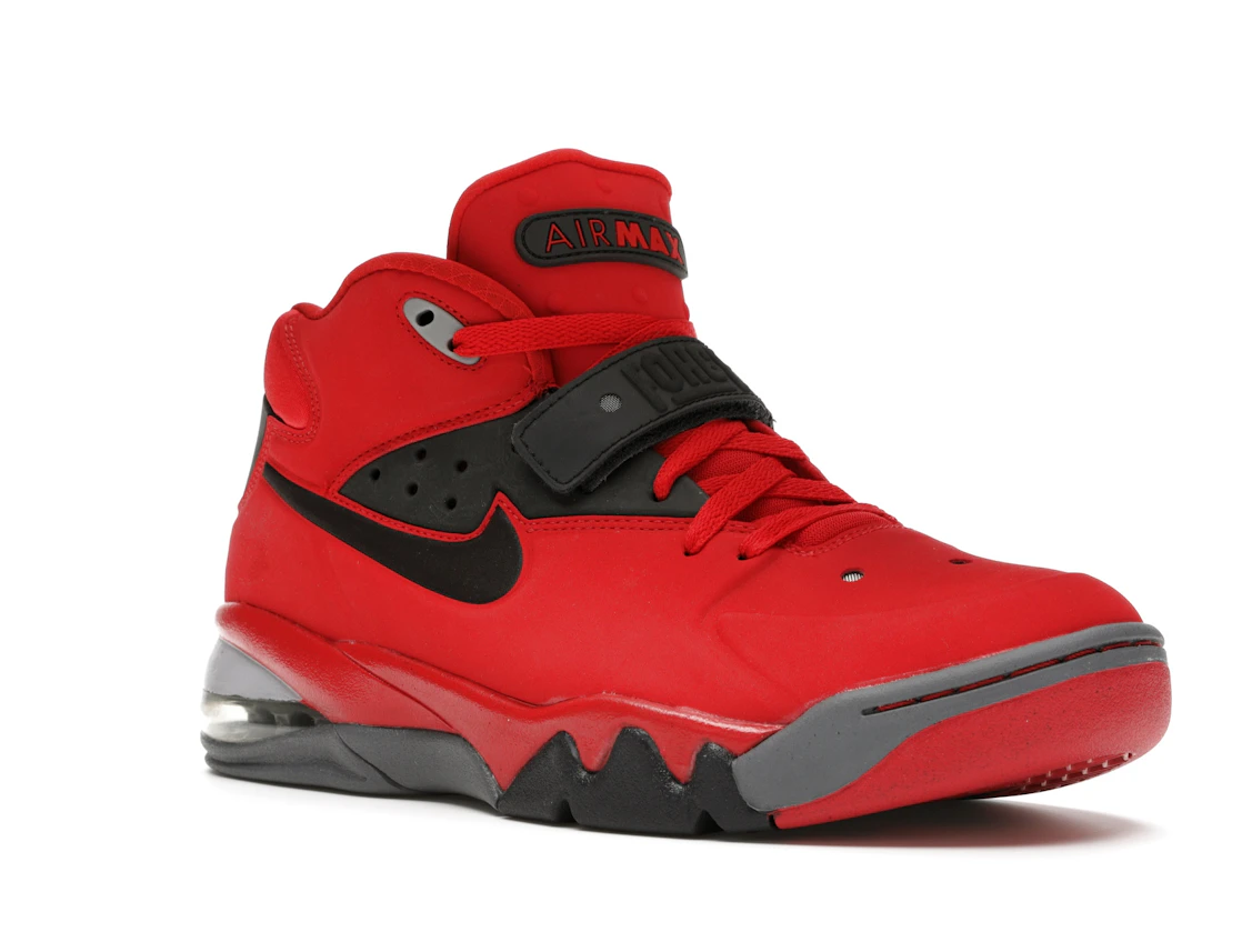 Vue 5 de Nike Air Force Max 2013 University Red Black