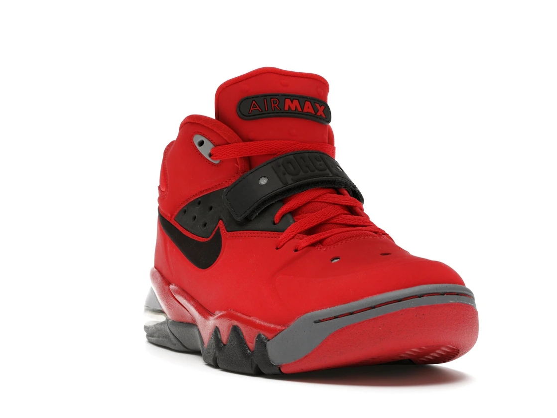 Vue 7 de Nike Air Force Max 2013 University Red Black