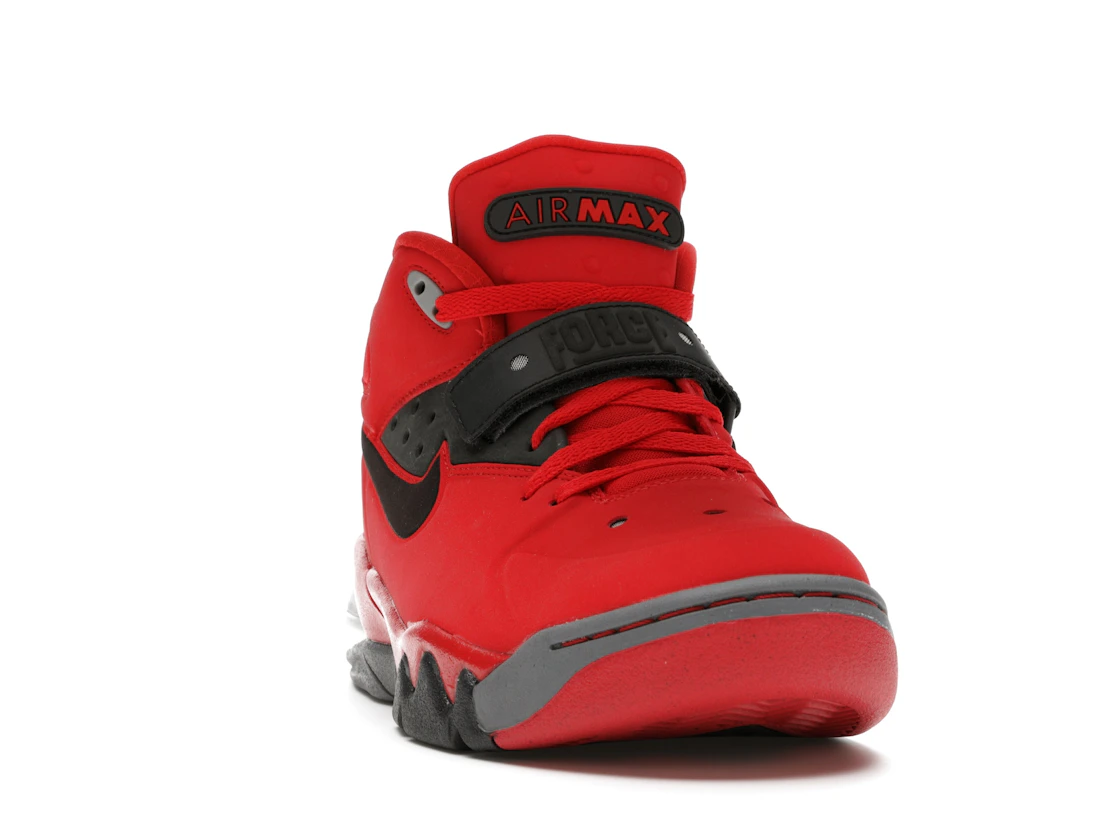 Vue 8 de Nike Air Force Max 2013 University Red Black