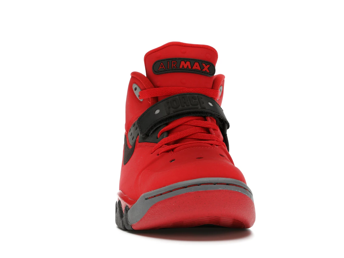 Vue 9 de Nike Air Force Max 2013 University Red Black
