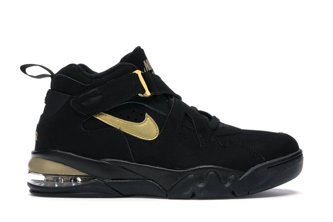 Vue 1 de Nike Air Force Max CB Black Metallic Gold