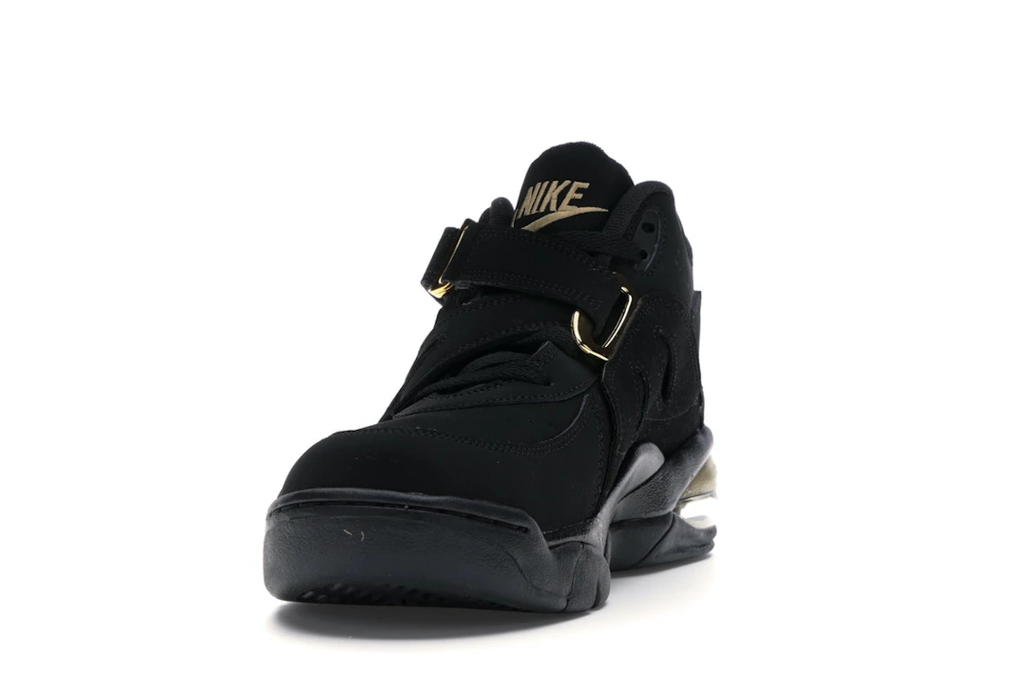Vue 12 de Nike Air Force Max CB Black Metallic Gold
