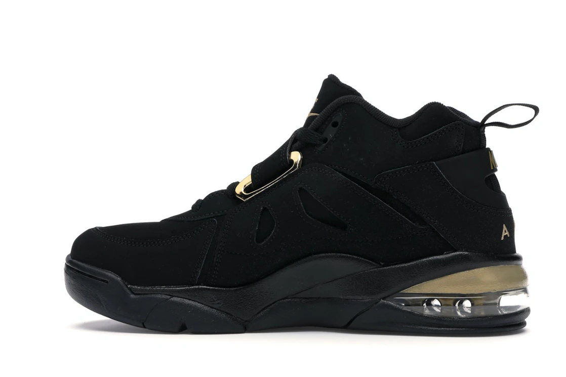 Vue 20 de Nike Air Force Max CB Black Metallic Gold
