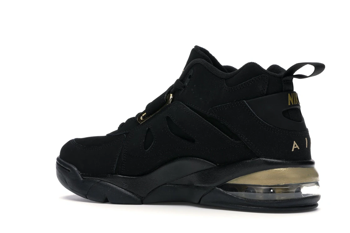 Vue 22 de Nike Air Force Max CB Black Metallic Gold