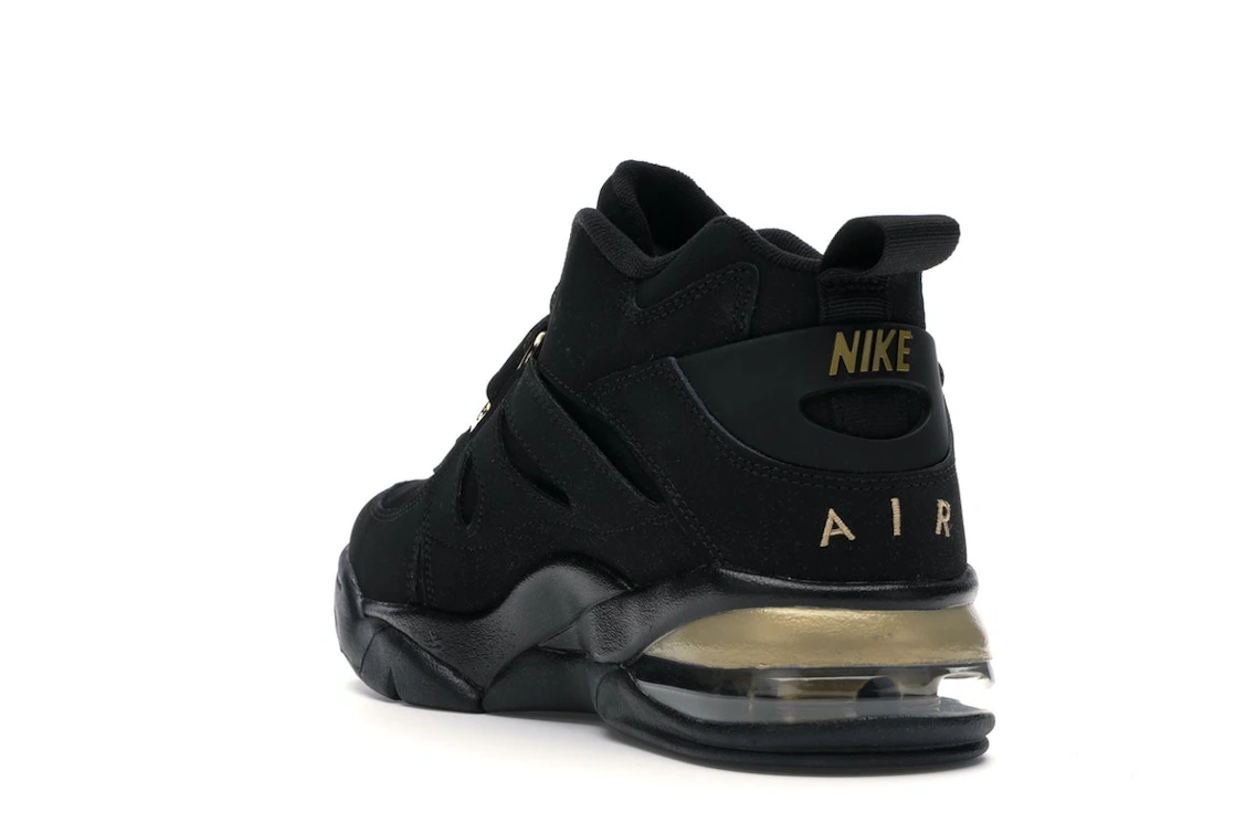 Vue 25 de Nike Air Force Max CB Black Metallic Gold