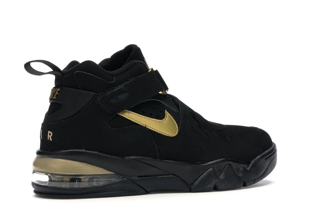 Vue 34 de Nike Air Force Max CB Black Metallic Gold
