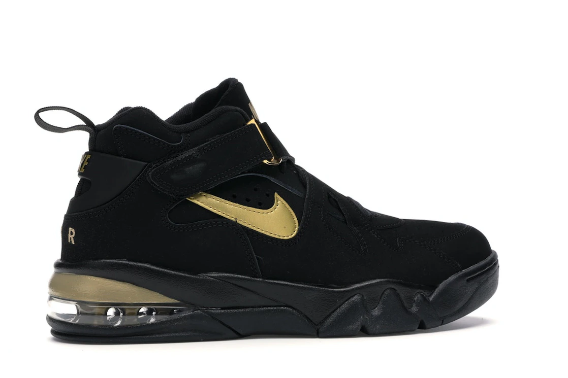 Vue 35 de Nike Air Force Max CB Black Metallic Gold