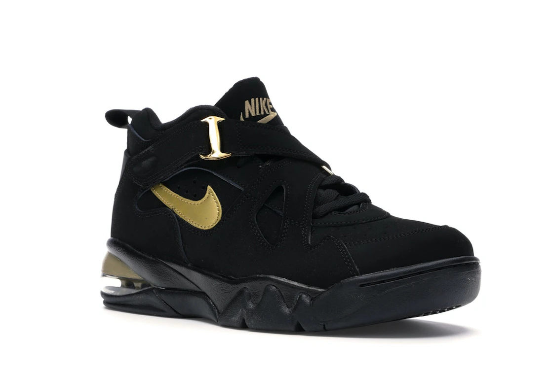 Vue 5 de Nike Air Force Max CB Black Metallic Gold