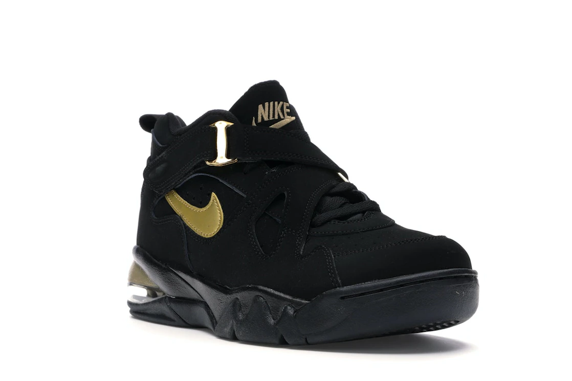 Vue 6 de Nike Air Force Max CB Black Metallic Gold