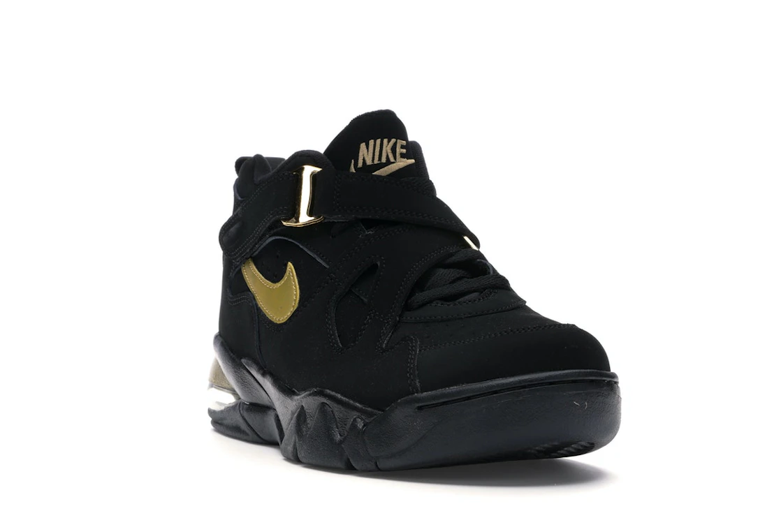 Vue 7 de Nike Air Force Max CB Black Metallic Gold