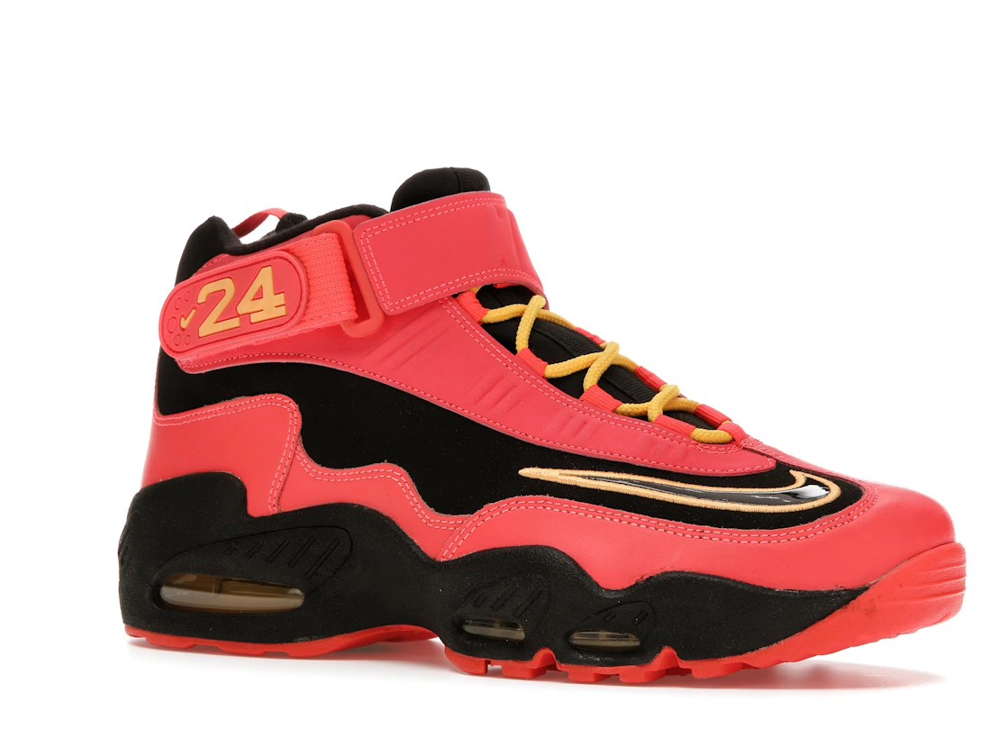 Vue 4 de Nike Air Griffey Max 1 Black Laser Crimson