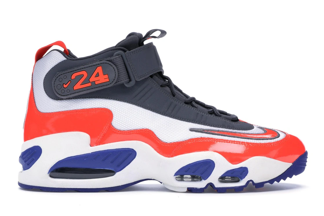 Vue 1 de Nike Air Griffey Max 1 Total Crimson Hyper Blue