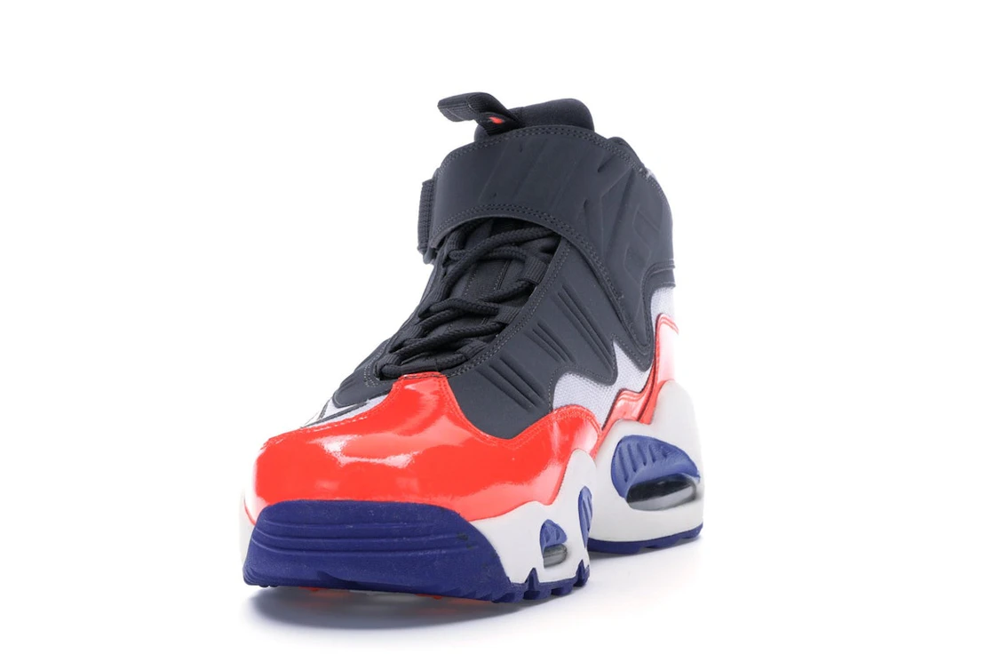 Vue 12 de Nike Air Griffey Max 1 Total Crimson Hyper Blue