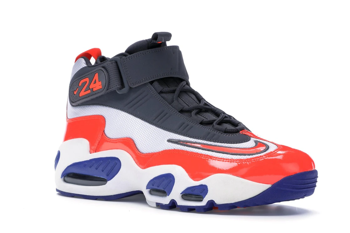 Vue 5 de Nike Air Griffey Max 1 Total Crimson Hyper Blue
