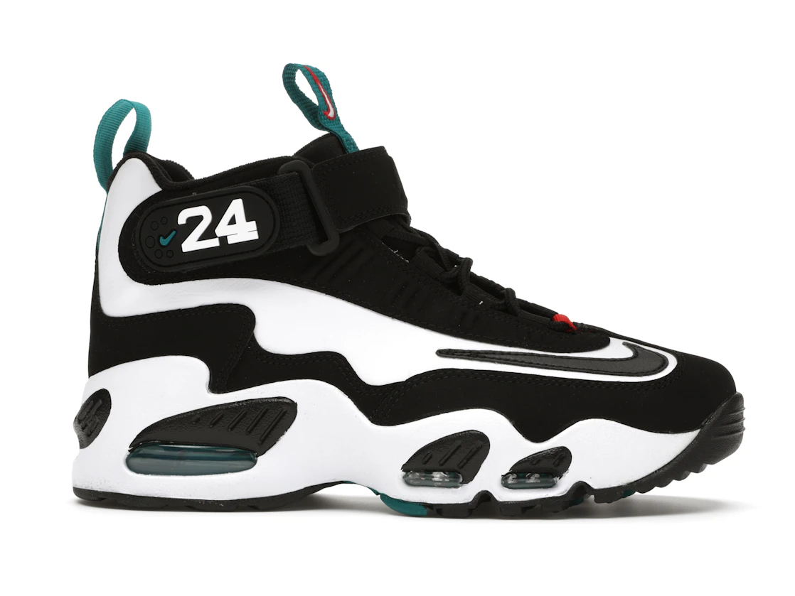 Vue 2 de Nike Air Griffey Max 1 White Freshwater (2021) (GS)